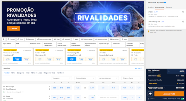tabela de jogo da série a